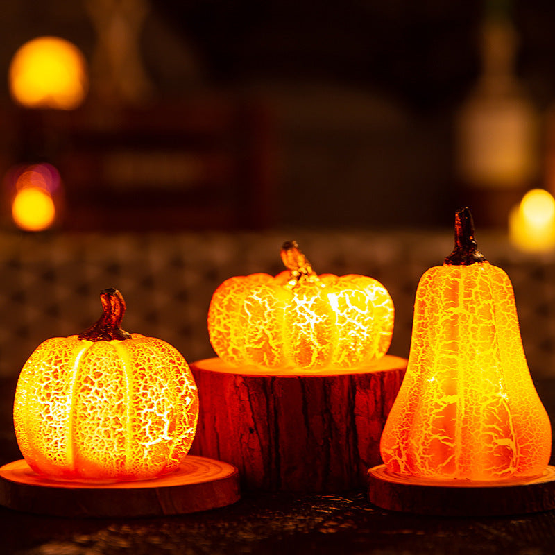 Luz LED de calabaza